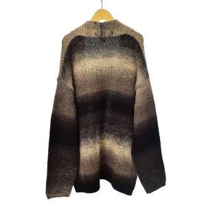 Ron Herman カーディガン グラデーション ボタンレス L ブラウン