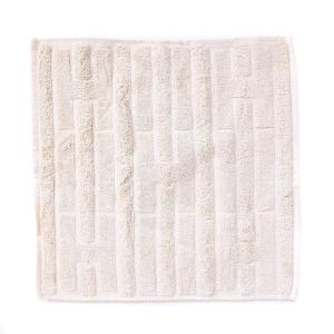 ハンドタオル ハンカチ Hロゴ コットン100％ ベージュ