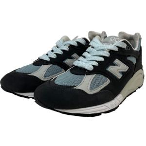 New Balance KITH Ronnie Fieg 990V2 Steel Blue 26.5cm