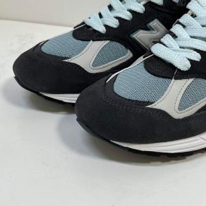 New Balance KITH Ronnie Fieg 990V2 Steel Blue 26.5cm