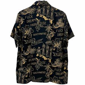 WACKO MARIA x MINEDENIM 18SS アロハシャツ 総柄 ブラック 黒 1 半袖