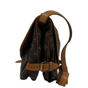 LOUIS VUITTON M42256 ソミュール30 ショルダーバッグ モノグラム ブラウン