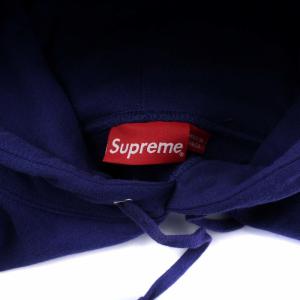 Supreme 20FW Pearl Hooded Sweatshirt パーカー 長袖 プリント 裏起毛 S 紫