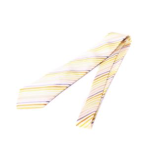 PAUL SMITH ネクタイ レギュラータイ ストライプ シルク 黄 イエロー OF