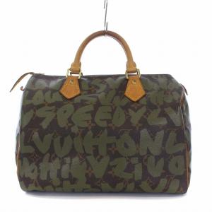 M92194 スピーディ30 モノグラム グラフィティ ボストンバッグ ハンドバッグ 
