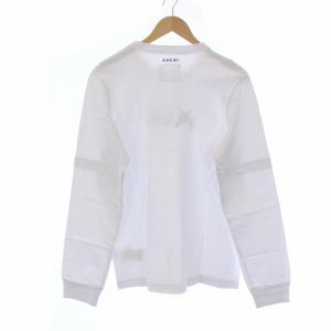 sacai KAWS 21SS Flock Print Long Sleeve T-Shirt Tシャツ ロゴ