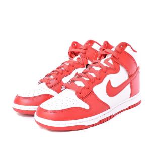 NIKE DD1399-106 Dunk HI Championship White and Red 28㎝