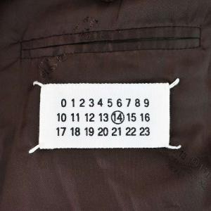 Martin Margiela 14 08AW ここのえ期 ステンカラー チェスターコート ロング ウール 46 茶