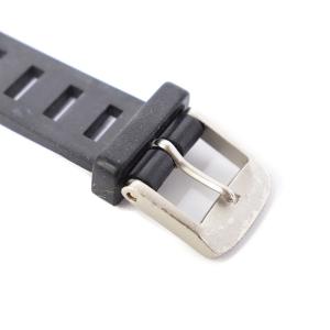 CHANEL ロゴ ラバー ベルト バンド ブレスレット ブラック