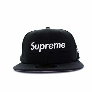 Supreme ×NEW ERA 22FW Money Box Logo Cap 59FIFTY 黒