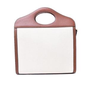 BURBERRY LONDON ENGLAND MIN POCKET SMOOTHLEATHER CANVAS