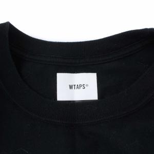 WTAPS 21AW EVIL TIP TEE Tシャツ カットソー 半袖 プリント 02 M 黒 ブラック 221PCDT-ST01S