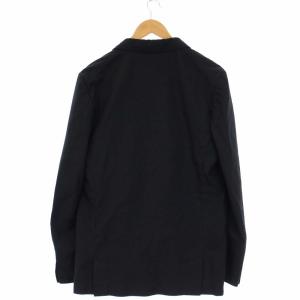 COMME des GARCONS HOMME PLUS AD2019 17SS PS-J067 製品染め ポリ縮絨 テーラードジャケット M ブラック