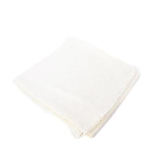 LOUIS VUITTON M71330 ショール モノグラム ストール マフラー ウール シルク ホワイト 