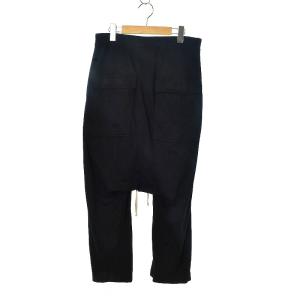Rick Owens DU18S3373-RN 18SS DRAWSTRING CROPPED サルエルパンツ XS 黒