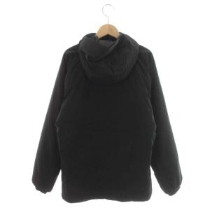 Haglofs BARRIER ナイロンジャケット 中綿 フード ロゴ アウター XS 黒 ブラック