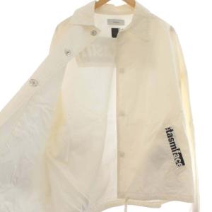 FACETASM コーチジャケット ビッグシルエット スプリング アウター サンプル品 M-L 白 ホワイト