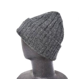 WTAPS 14AW ニット帽 ビーニー 帽子 ウール グレー