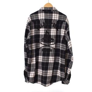 Supreme ×HYSTERIC GLAMOUR 21SS Plaid Flannel Shirt ブラック