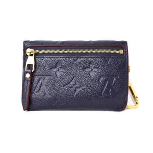 LOUIS VUITTON アンプラント ポシェット クレ モノグラム コインケース 小銭入れ ネイビー M62017