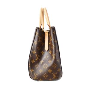 LOUIS VUITTON M41056 モンテーニュMM モノグラム ハンドバッグ 茶