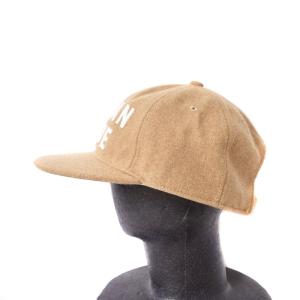HUMAN MADE 22FW 6 PANEL WOOL CAP 6パネル ウール キャップ 帽子 ベージュ HM24GD018