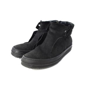 Rick Owens ISLAND DUNK スニーカー シューズ スエード 43 ブラック RP13F8014