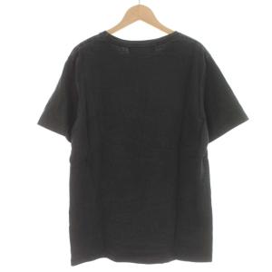 REMI RELIEF Tシャツ カットソー 半袖 ヴィンテージ加工 L チャコールグレー