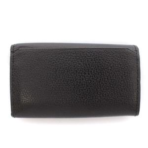 BURBERRY LONDON キーケース 5連 裏地ノバチェック レザー ロゴ 黒 ブラック