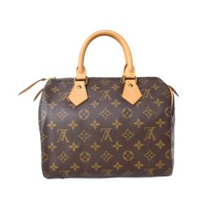 LOUIS VUITTON スピーディ25 モノグラム ハンドバッグ ボストンバッグ ミニ ブラウン M41528