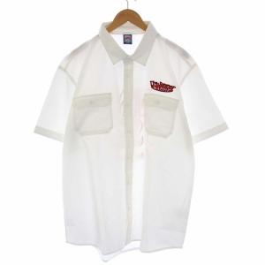 WIND AND SEA UM JAMMER シャツ 半袖 ロゴ刺繍 XL 白 ホワイト UJL-WDS-10