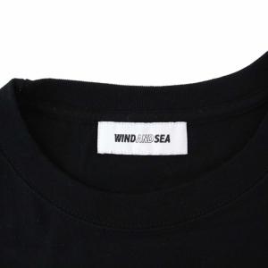 WIND AND SEA TENJINYU 天神湯 Tシャツ カットソー 半袖 プリント XL 黒 ブラック WDS-TENJ-01