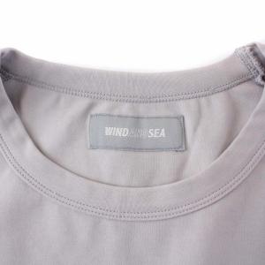 WIND AND SEA GET FIT BACK Switch Line Over H/S top Tシャツ カットソー 半袖 ロゴ オーバーサイズ