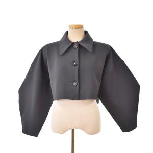 23SS SOUTIEN-COLLAR SHORT-CARDIGAN ニット ショート カーディガン