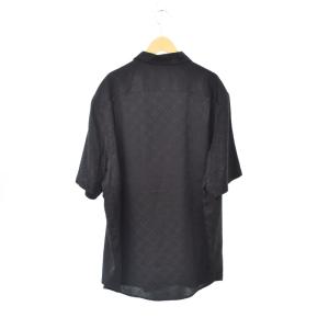 Supreme 22SS Tonal Monogram Silk Shirts ブラック