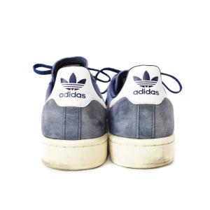 adidas CAMPUS キャンパス スニーカー ローカット レースアップ ライン 28cm 紺 ネイビー BZ0086