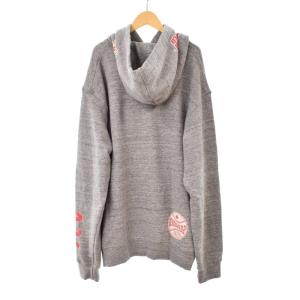 DSQUARED2 20AW TEAM D2 HOODED SWEATSHIRT パーカー プリント XXL グレー