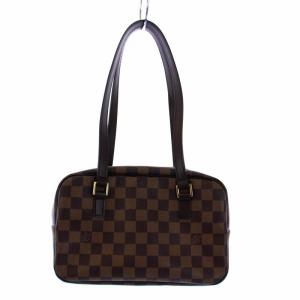 LOUIS VUITTON シテMM ダミエ エベヌ ショルダーバッグ ボストンバッグ N48068
