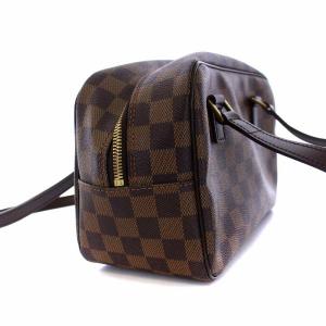 LOUIS VUITTON シテMM ダミエ エベヌ ショルダーバッグ ボストンバッグ N48068