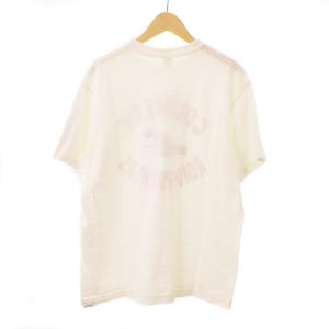 WAREHOUSE BEAMS PLUS ビームスプラス 別注 Tシャツ カットソー 半袖 プリント L 白 ホワイト