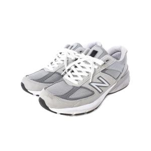 New Balance USA製 スニーカー ローカット レースアップ 26cm グレー M990IG5