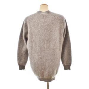 CELINE カーディガン Vネック 長袖 カシミヤ100％ XS グレー 2A612441F