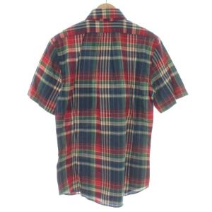 Brooks Brothers REGENT FIT シャツ チェック ボタンダウン 半袖 S マルチカラー