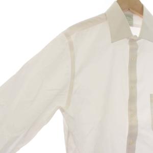 Brooks Brothers タグ付き MILANO FIT ワイシャツ ドレスシャツ 長袖 14.5-32 白 ホワイト