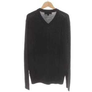 Brooks Brothers ニット セーター Vネック ウール 薄手 長袖 XS 黒 ブラック