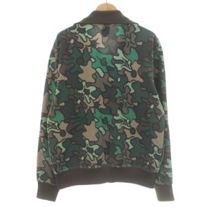 adidas Originals SAFETY トラックジャケット ジャージ カモフラ リブ ライン M 緑 グリーン