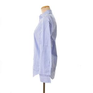 POLO RALPH LAUREN 長袖シャツ クラシックフィット ストライプ ワンポイント ロゴ 8 水色 スカイブルー 211784161026