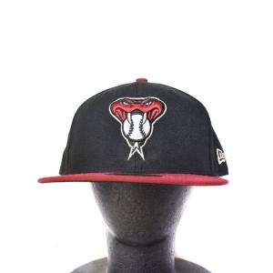 NEW ERA 59FIFTY 帽子 キャップ アリゾナ ダイヤモンドバックス 8 63.5cm 黒 ブラック ボルドー