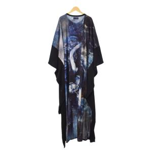 Yohji Yamamoto POUR HOMME 22AW 60/2 PS INKJET PRINT CAPE TEE