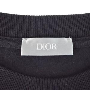 Dior 22SS コットン ジャージー リラックス フィット Tシャツ 半袖 クルーネック ロゴ プリント